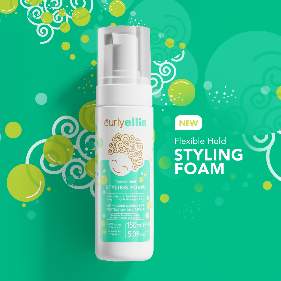 CurlyEllie Unveils the Ultimate Styling Foam – Because Your Curls Deserve to Shine!